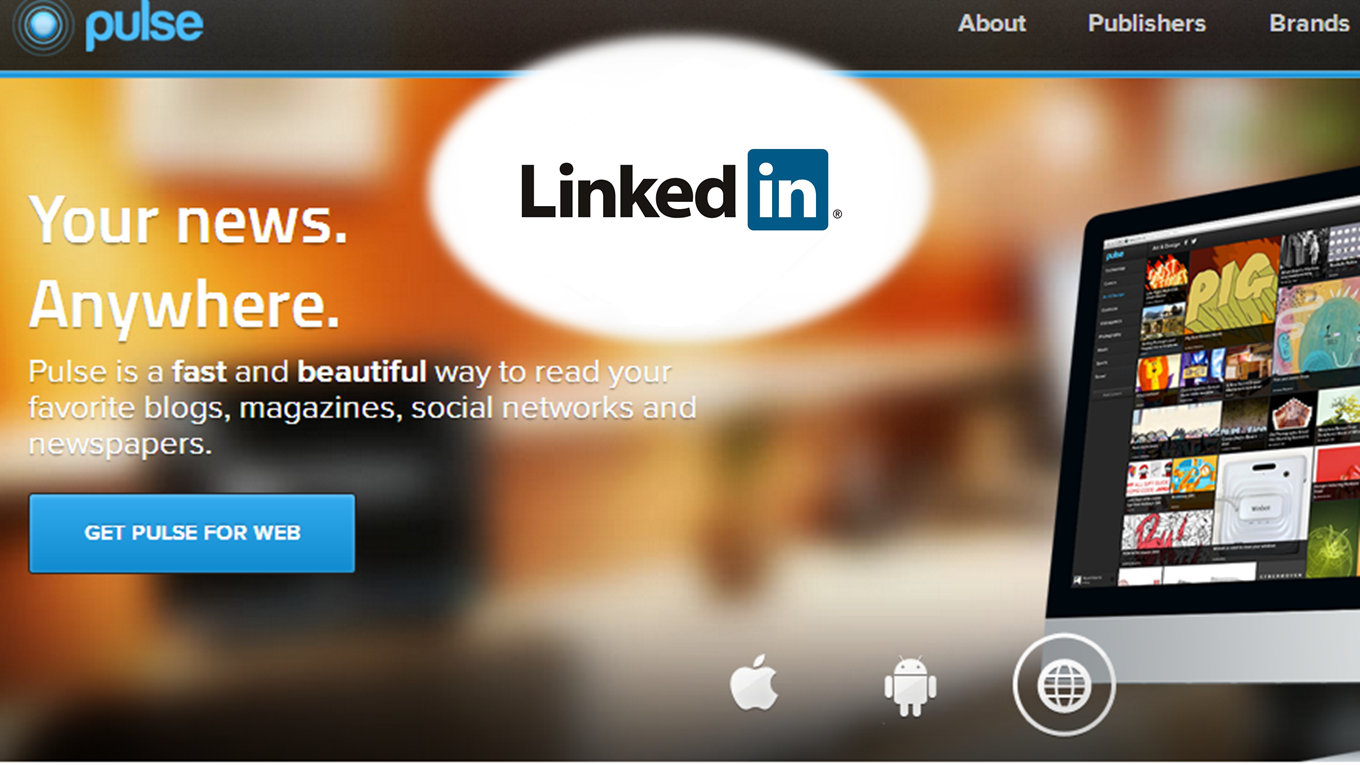 download linkedin pulse for company page